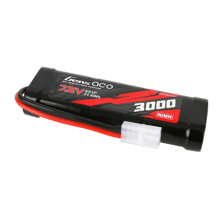Gens Ace 7.2V 3000mAh, NIMH, TMY plug GEANM6S3000T