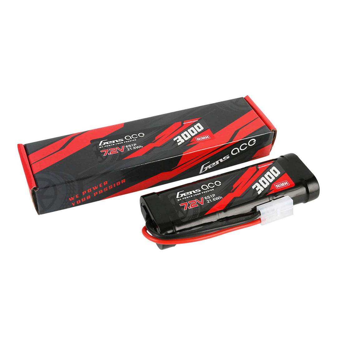 Gens Ace 7.2V 3000mAh, NIMH, TMY plug GEANM6S3000T