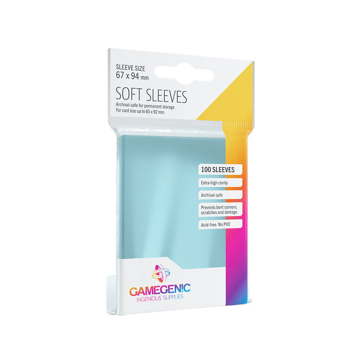 Gamegenic Soft Sleeves 67x94 (100ct)