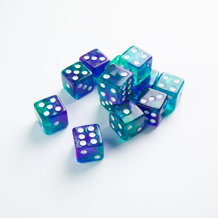 Gamegenic D6 Dice Set 16 mm Galaxy Series (12 pcs)