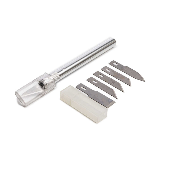 Hobby Essentials #2 Medium Duty Knife With Assorted Blades HDXK0140