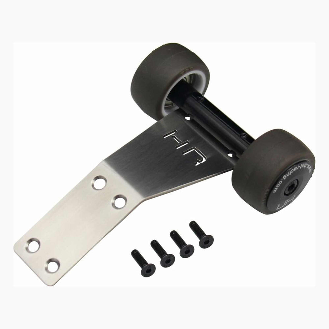 Hot Racing HD Bearing Skid Plate Wheelie Bar - Grom HRAGRM133H
