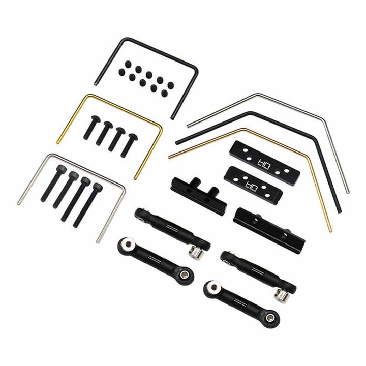 Hot Racing Losi 1/12 NASCAR/Arrma Grom &amp; Typhon Anti-Roll Sway Bar Set (Front &amp; Rear) HRAGRM311TY01