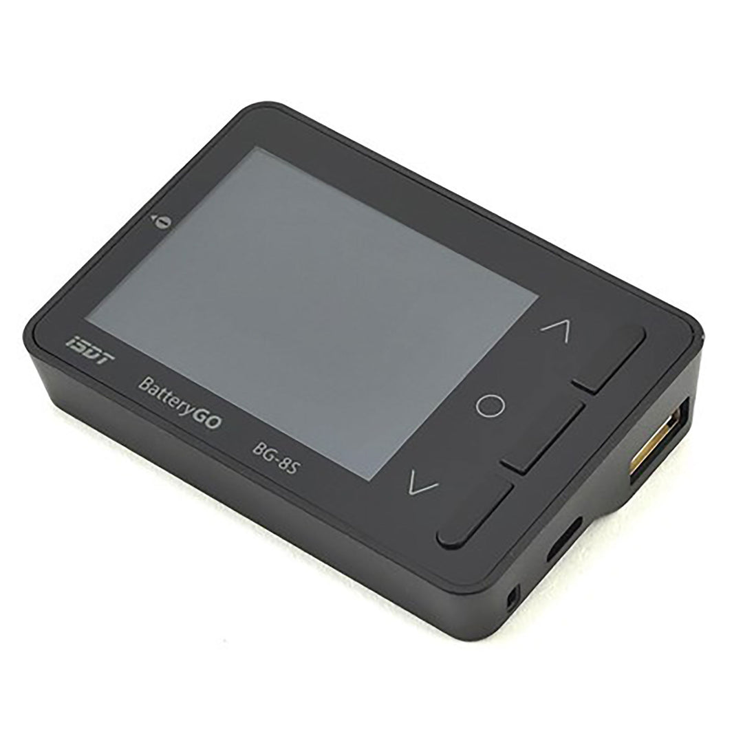 ISDT BG-8S Battery Meter LCD Display Digital Battery Capacity Balance Checker for LiPo Batteries ICC2010