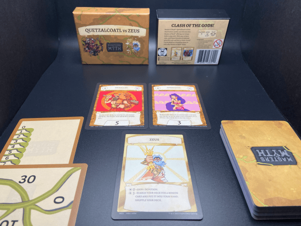 Masters of Myth: Quetzalcoatl vs Zeus Deck Pack