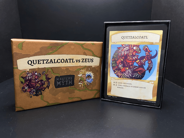 Masters of Myth: Quetzalcoatl vs Zeus Deck Pack