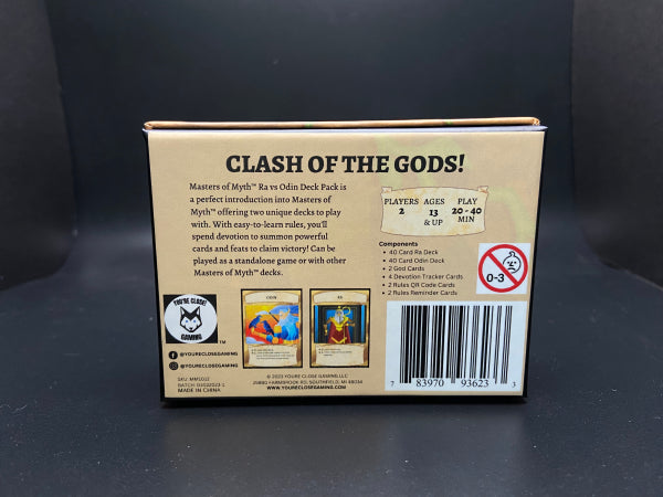 Masters of Myth: Ra vs Odin Deck Pack