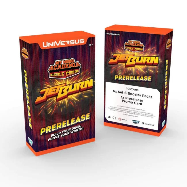 My Hero Academia - Jet Burn Prerelease Kit Pack UniVersus