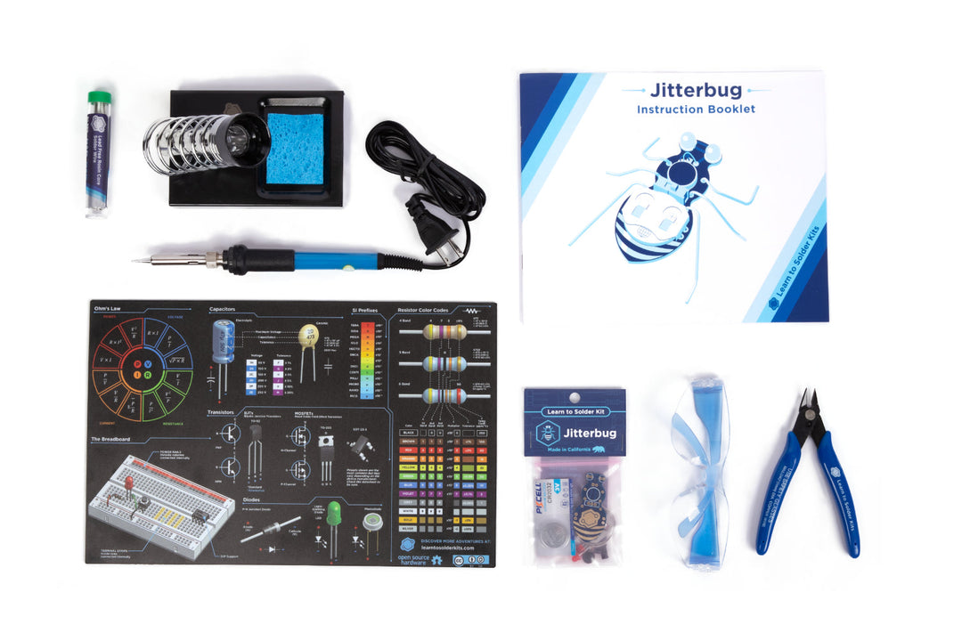 Learn to Solder Deluxe Kit: Jitterbug