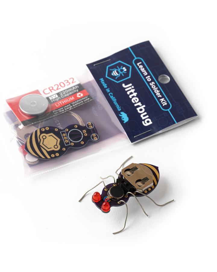 Learn to Solder Deluxe Kit: Jitterbug