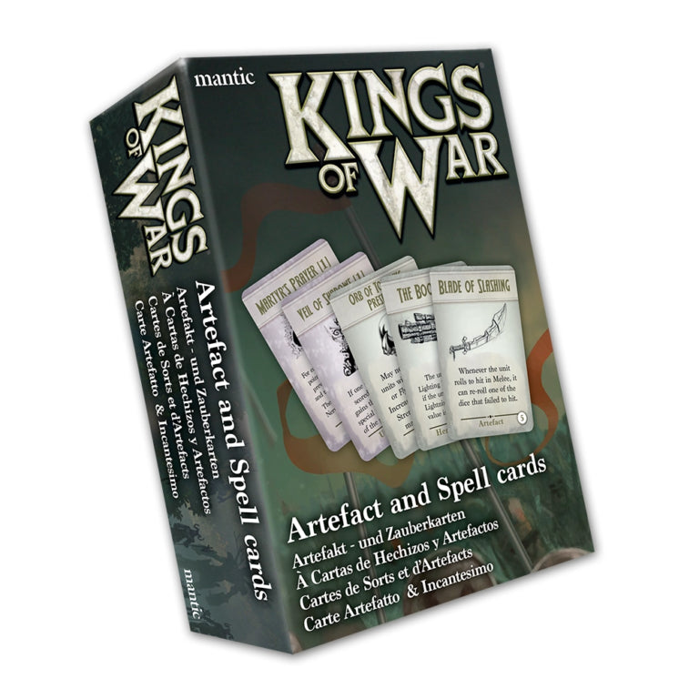 Kings of War Spell &amp; Artefact Cards MGKWM118