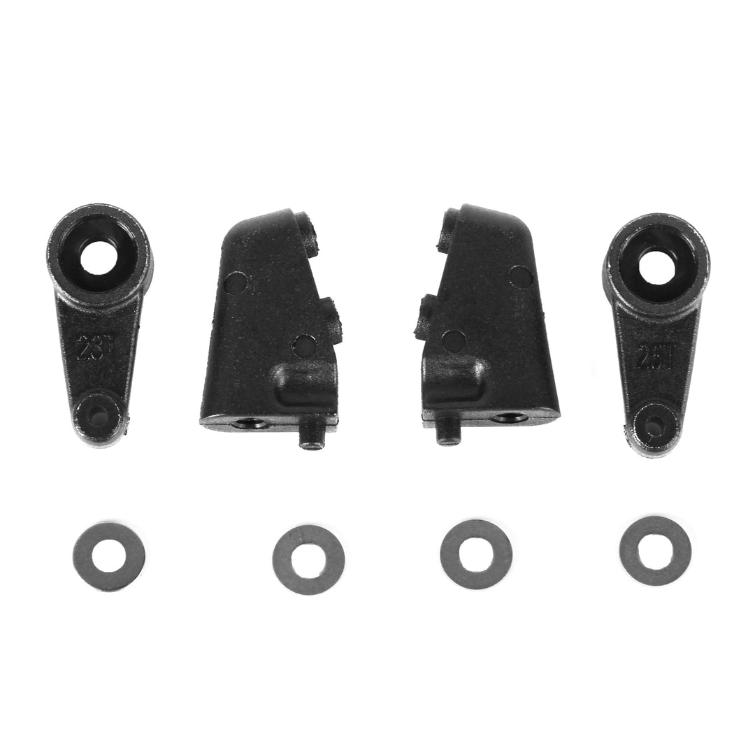 LC Racing Servo Mount, Servo Arms &amp; Rod End L5010 Fits BHC-1
