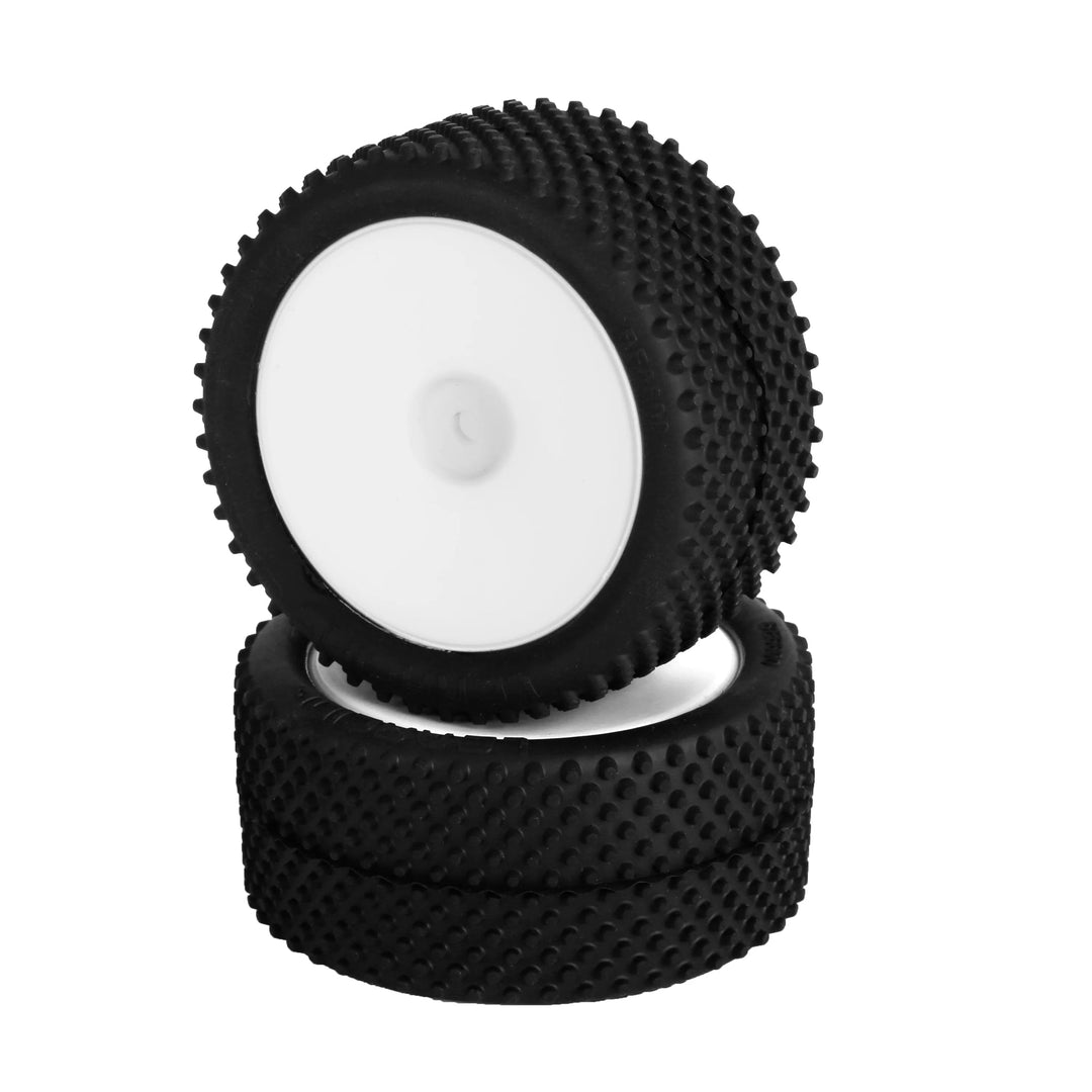 LC Racing Jetgo Mini Buggy Rear Tires Pre-Mounted 2pcs L5042 Fits BHC-1