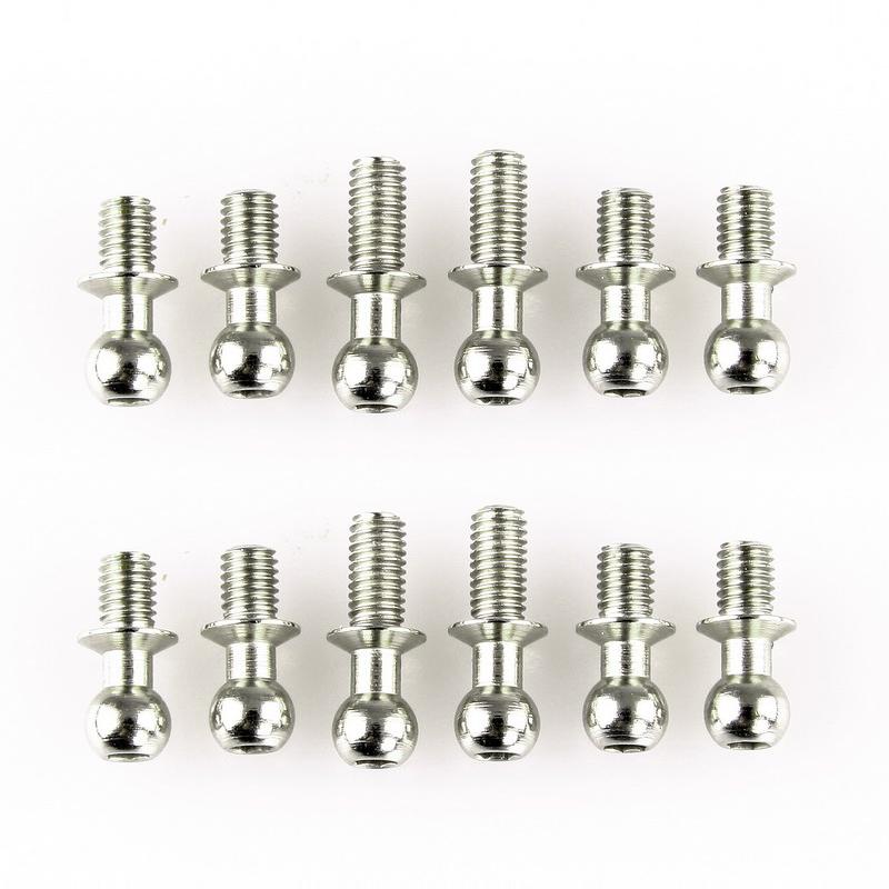 LC Racing Ball Stud Set L6031 Fits BHC-1 EMB
