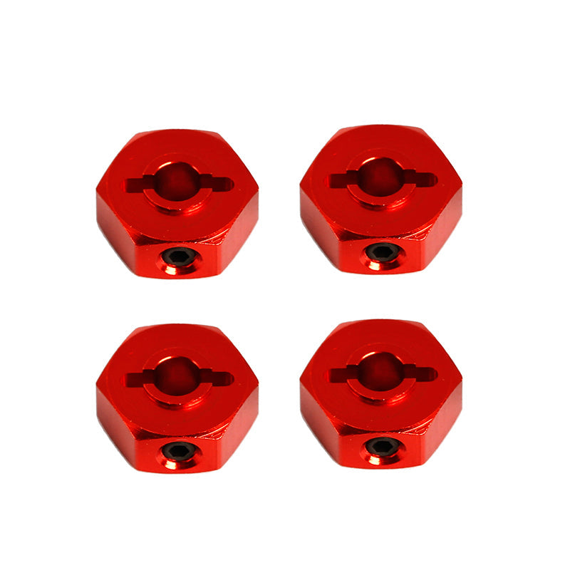 LC Racing Wheel Hub Hex Aluminum 4pcs(5mm) L6143 Fits BHC-1 EMB
