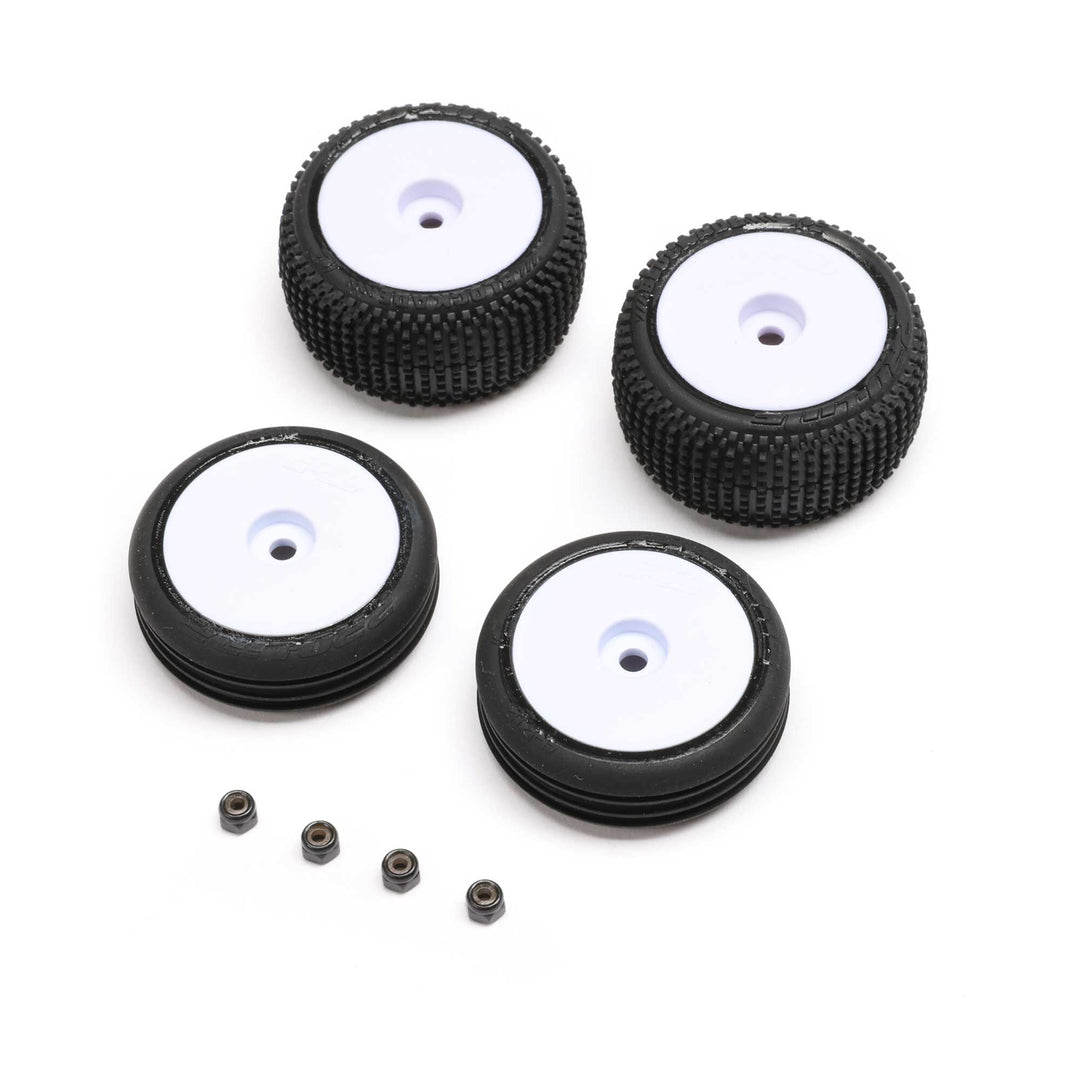 Losi Micro-B Tires & Wheels Mounted