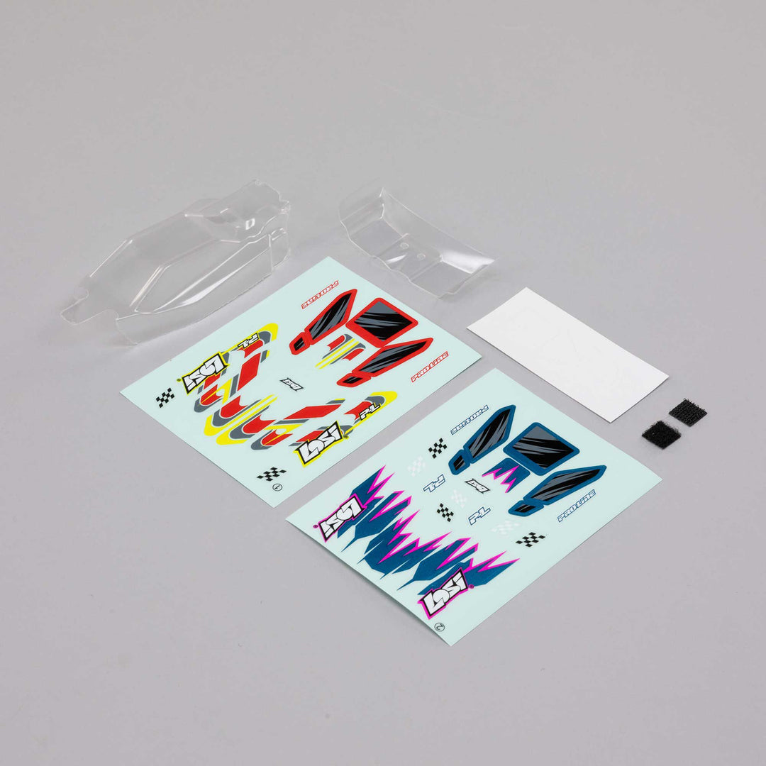 Losi Micro-B Body &amp; Wing, Clear LOS-1771