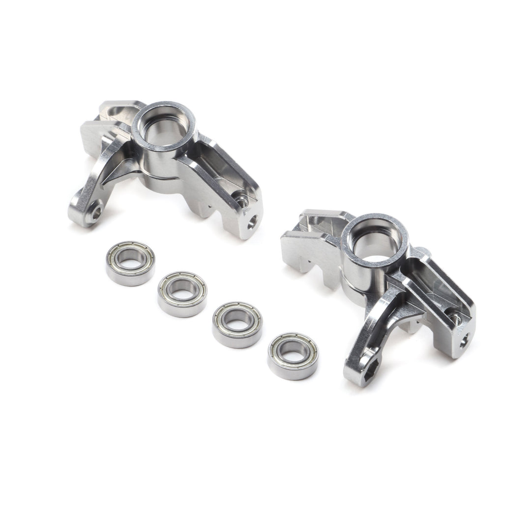 Losi Front Spindle Set, Aluminum (L/R): Super Rock Rey LOS354013