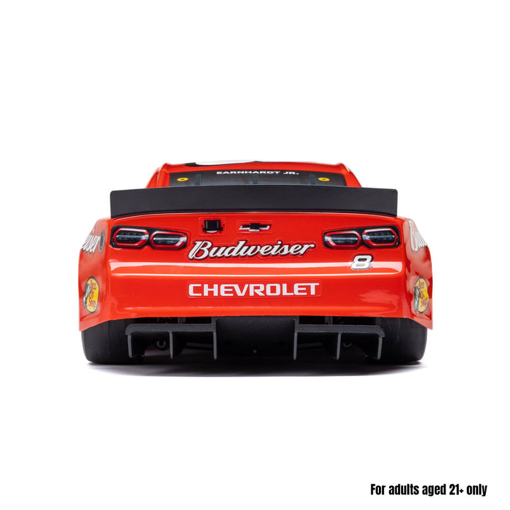 Losi 1/12 NASCAR RC Race Car Dale Earnhardt Jr. No. 8 Budweiser Chevrolet ZL1 2S AWD RTR Brushed On-Road