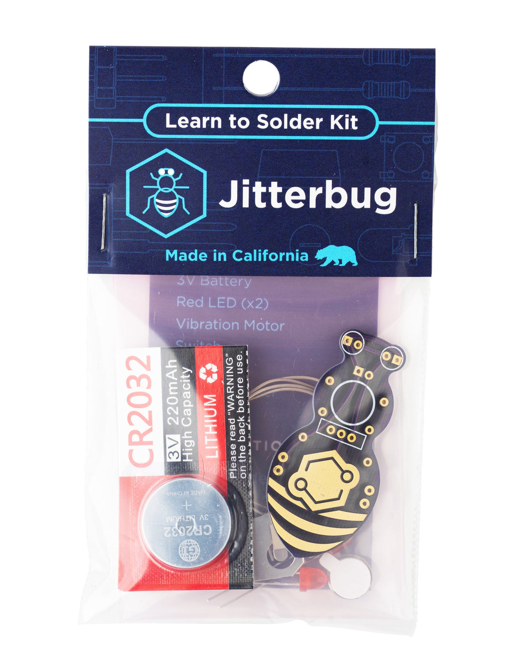 Learn to Solder Deluxe Kit: Jitterbug