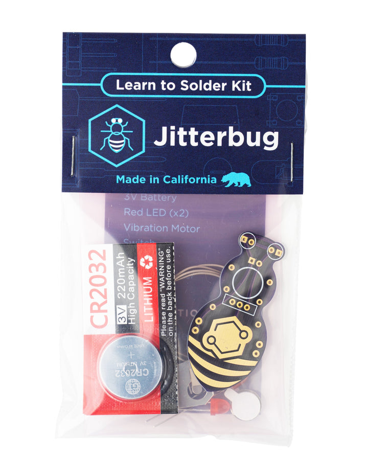 Learn to Solder Deluxe Kit: Jitterbug