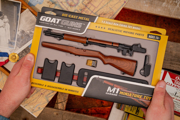 GoatGuns Miniature 1/4 Scale Die-Cast M1 Garand Patton Model Kit