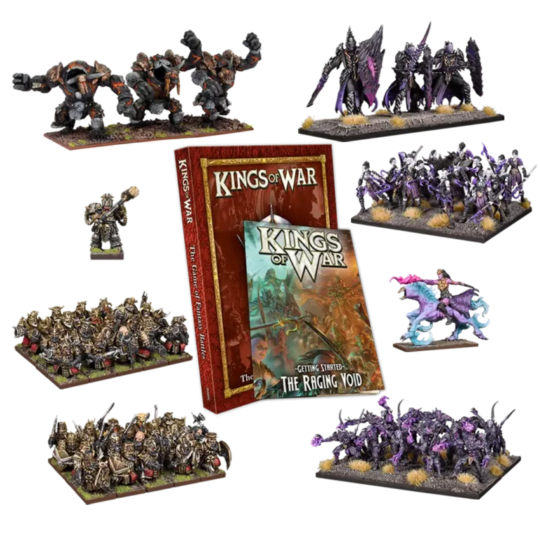 Kings of War The Raging Void - TK vs Abyssal Dwarfs 2-player set MGKWM121