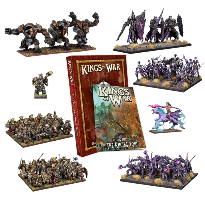 Kings of War The Raging Void - TK vs Abyssal Dwarfs 2-player set MGKWM121