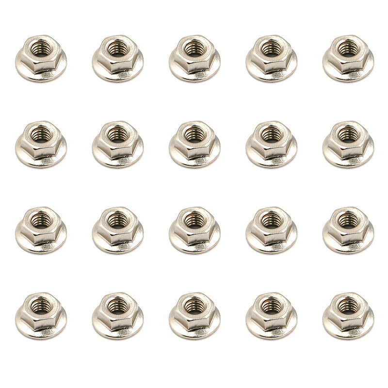 LC Racing Flange Nut M4
(7.0mm nut driver/20pcs) LCSK13