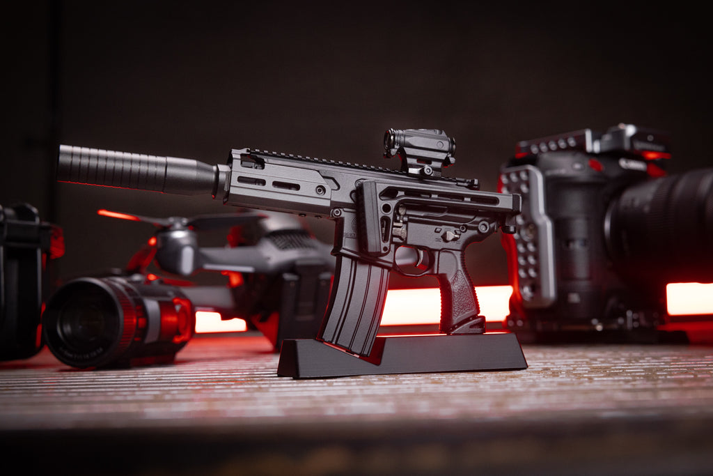 GoatGuns Miniature 1/3 Scale Die-Cast Sig Sauer MCX Model Kit (Black)