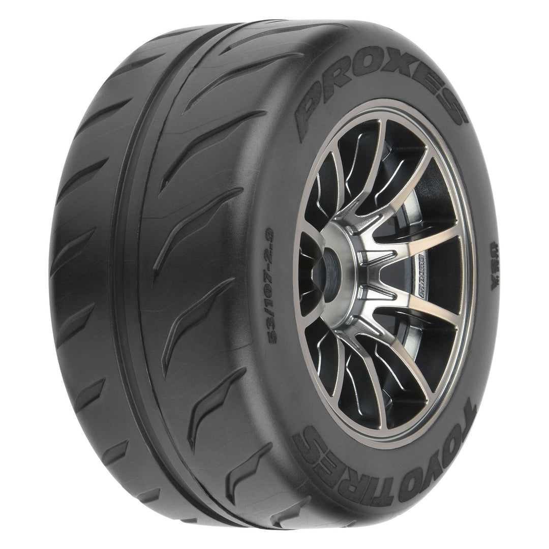 Pro-Line 1/7 Toyo Proxes R888R S3 Rear 53/107 2.9" Belted  Mounted 17mm Spectre (2) PRO102011