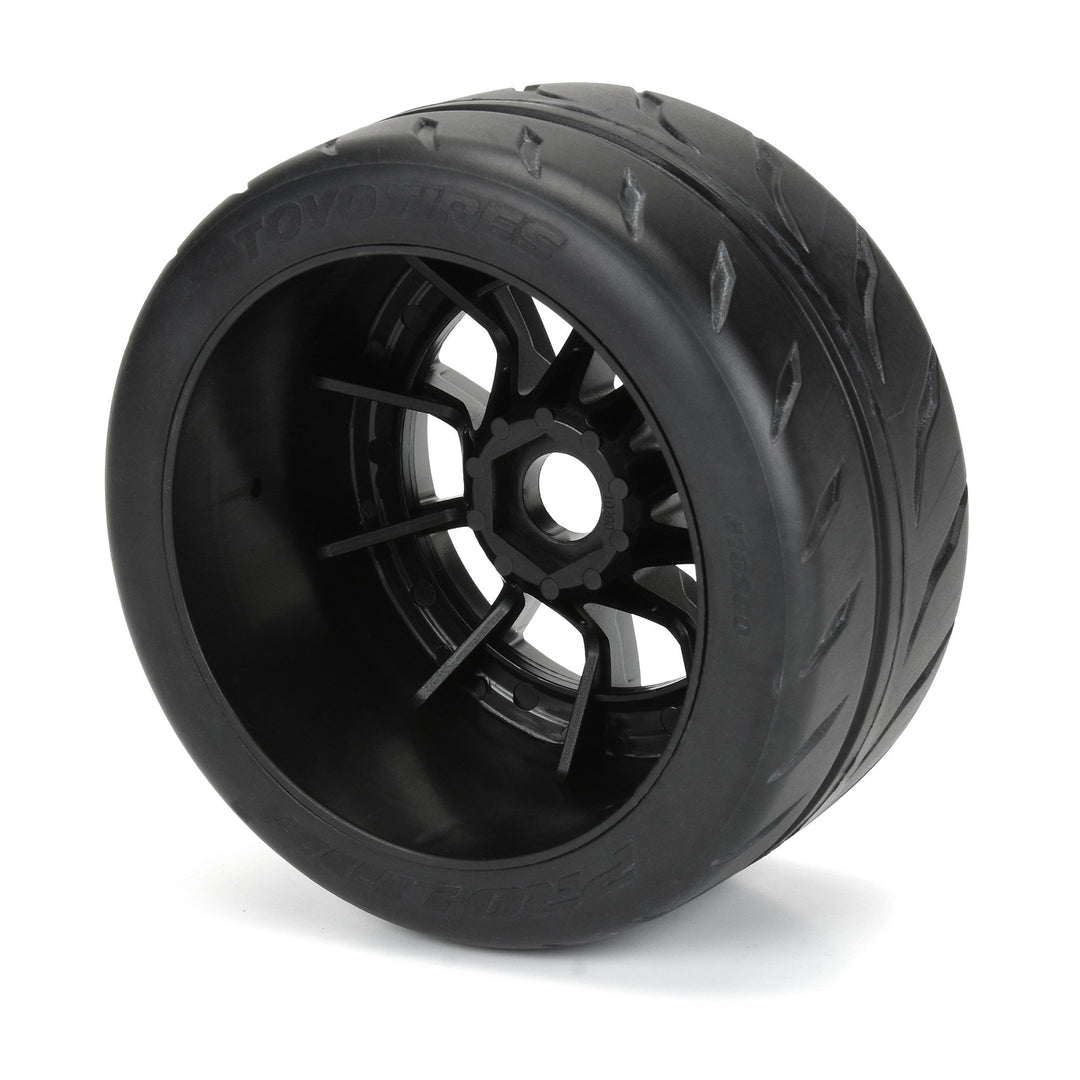 Pro-Line 1/7 Toyo Proxes R888R S3 Rear 53/107 2.9" Belted  Mounted 17mm Spectre (2) PRO102011