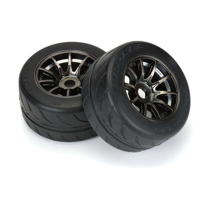 Pro-Line 1/7 Toyo Proxes R888R S3 Rear 53/107 2.9" Belted  Mounted 17mm Spectre (2) PRO102011
