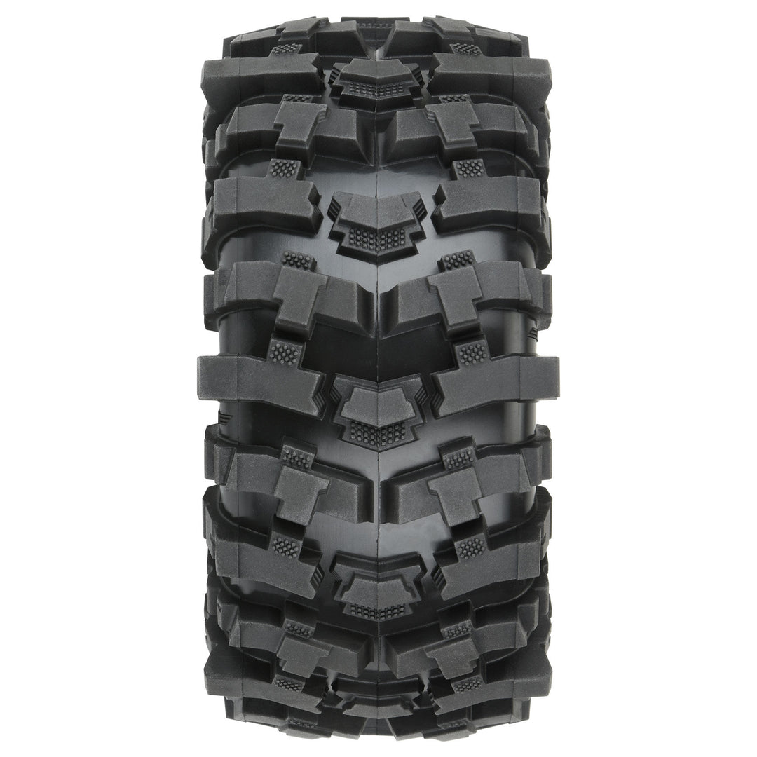 Pro-line Racing Mickey Thompson Baja Pro X 2.8" Tires Mounted on Raid Black 6x30 Removable Hex (12mm &amp; 14mm) Wheels (2) for Big Rock™ 3S, Granite™ 3S, Stampede® 2wd &amp; 4x4 and other 1/10 Monster Trucks PRO1023710