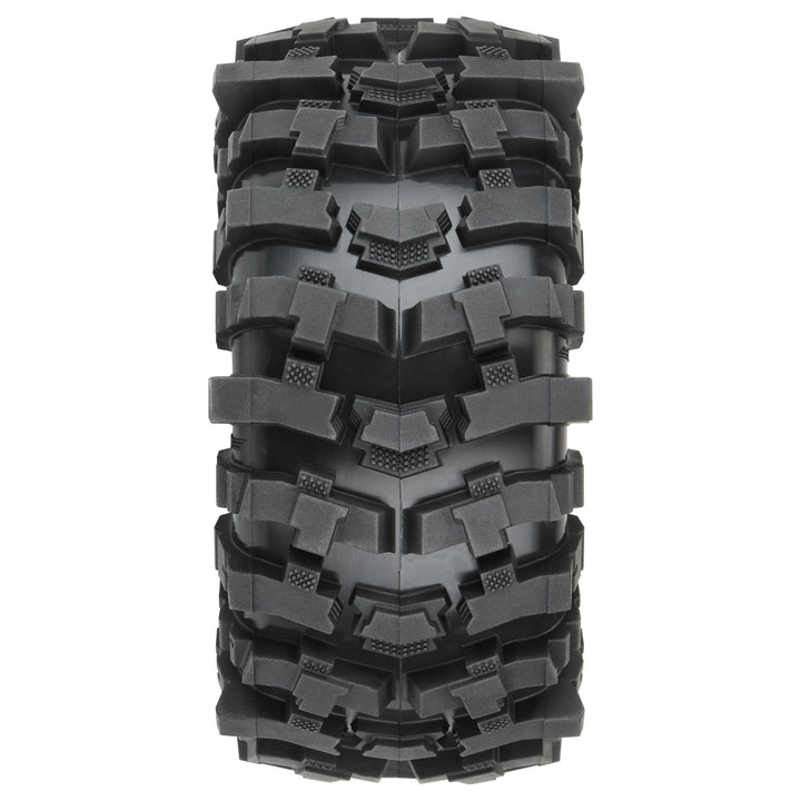 Pro-line Racing Mickey Thompson Baja Pro X 2.8" Tires Mounted on Raid Black 6x30 Removable Hex (12mm &amp; 14mm) Wheels (2) for Big Rock™ 3S, Granite™ 3S, Stampede® 2wd &amp; 4x4 and other 1/10 Monster Trucks PRO1023710