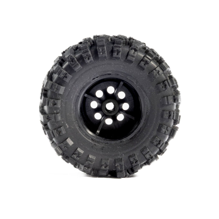 1/30 Baja Pro X Front/Rear Mounted Chrome Beast (4): Axial SCX30 PRO1025110