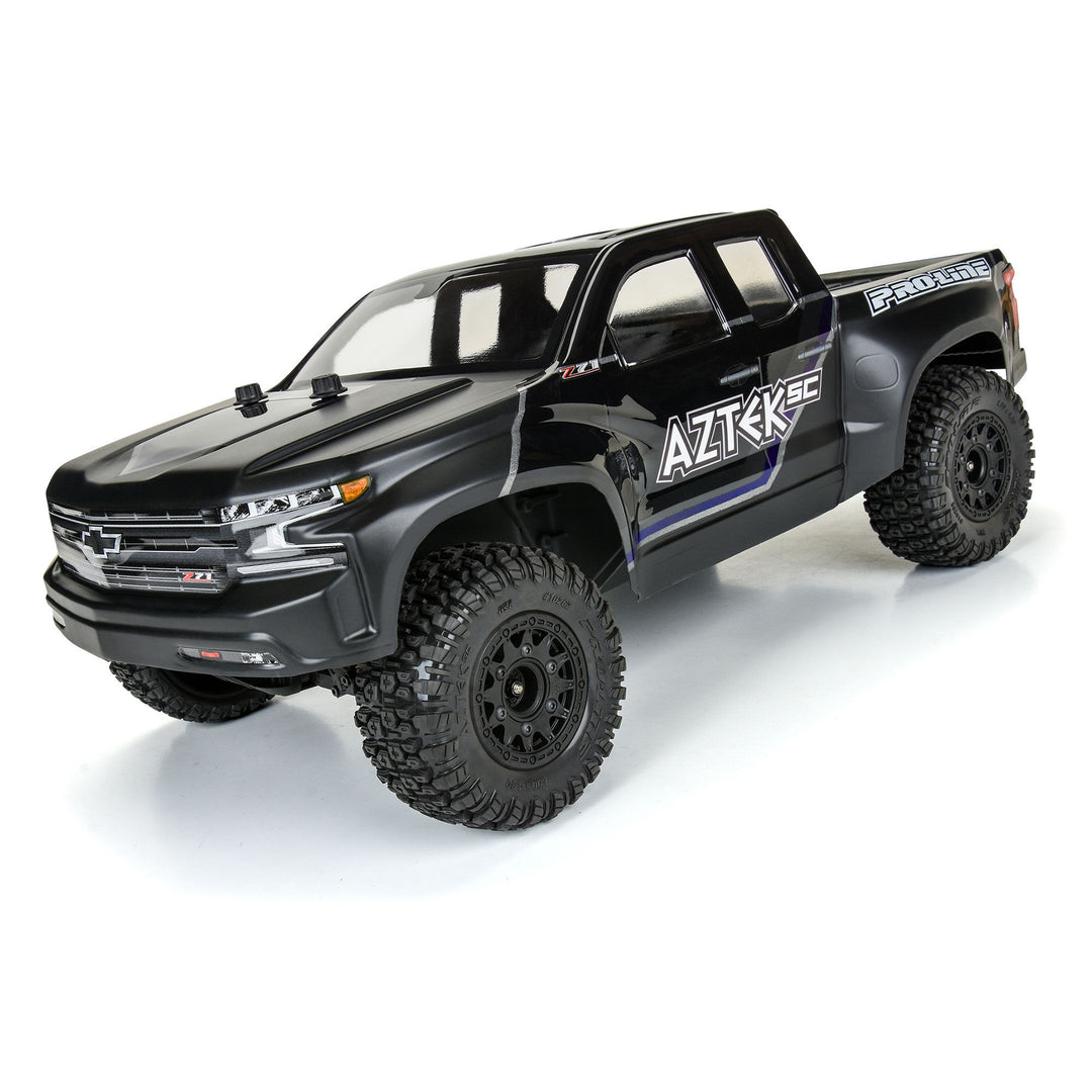 Pro-line Racing 1/10 Aztek M2 F/R 2.2"/3.0" SC MTD 12mm & 14mm Black Raid Wheels (2) PRO1026210