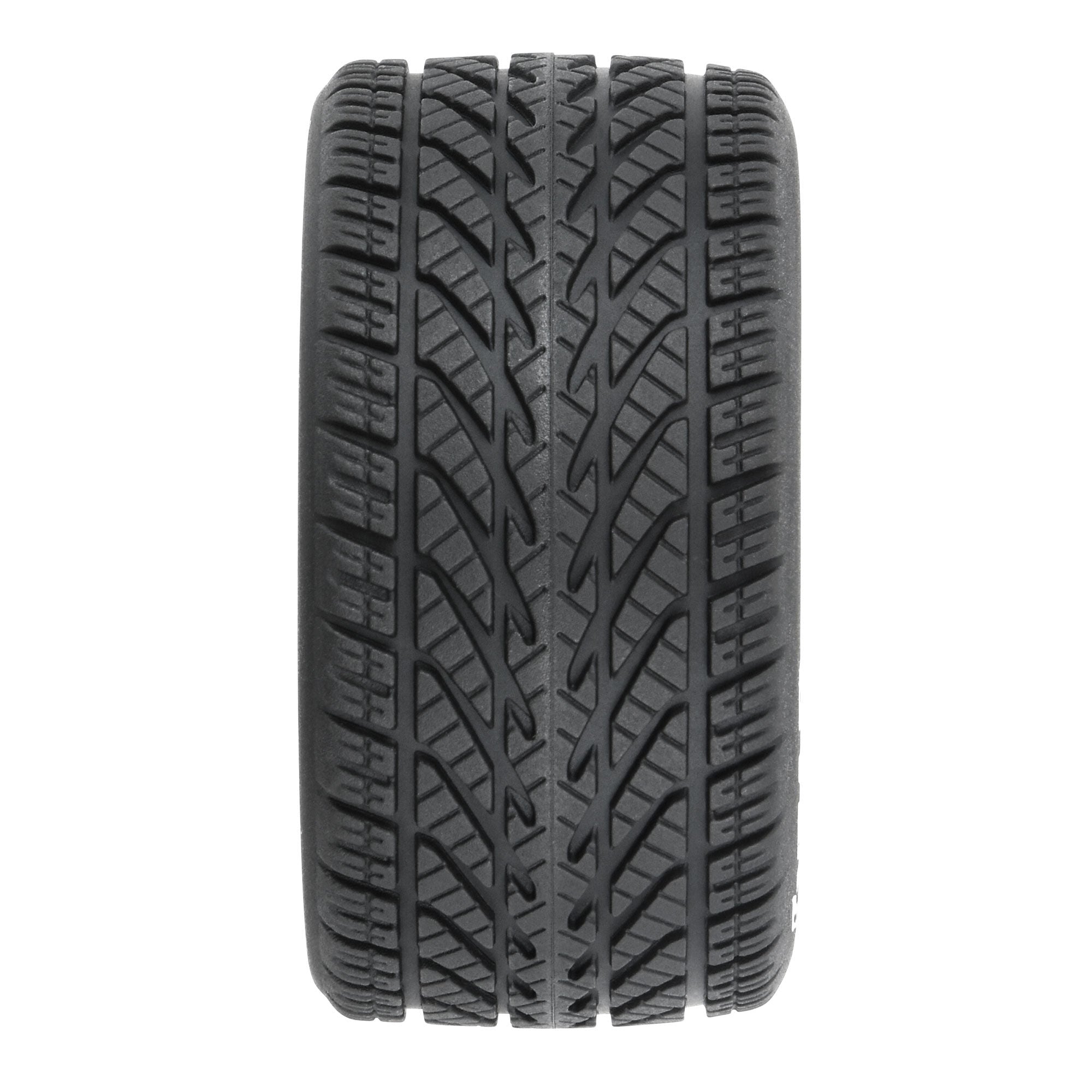 Goodyear Eagle Rain Tire F/R MTD Grey for Losi NASCAR Race Car (4