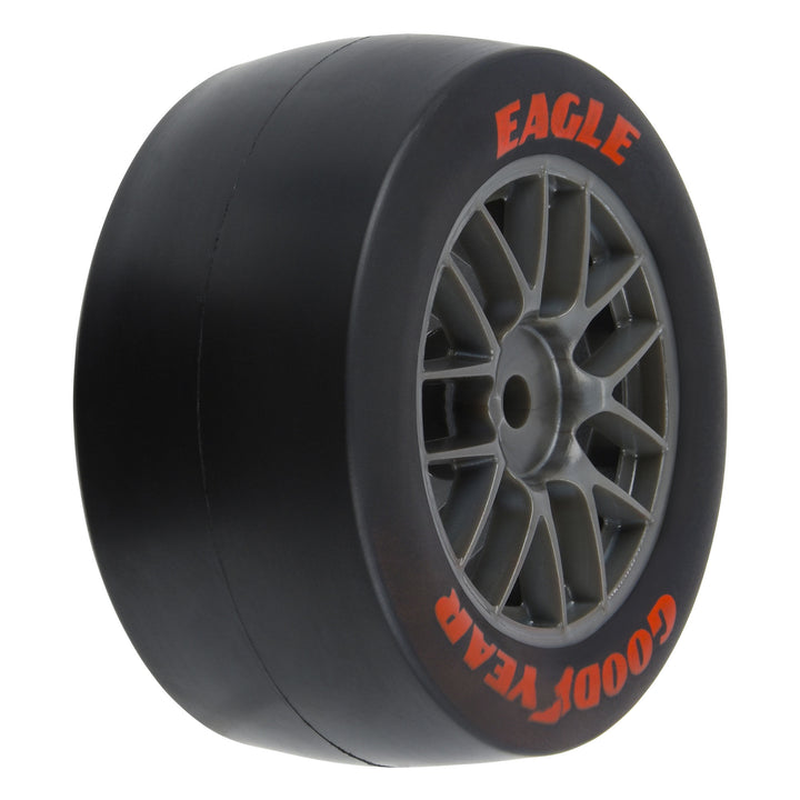Goodyear Eagle Option Tire F/R MTD Grey for Losi NASCAR Race Car (4) PRO1030410