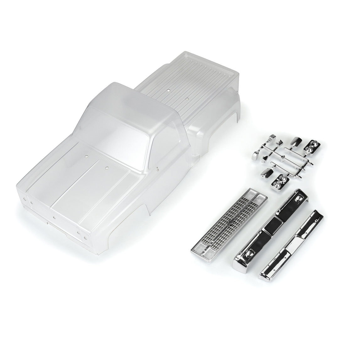 Pro-line Racing 1982 Chevy K-10 Clear Body Set With Scale Molded Accssories PRO360000