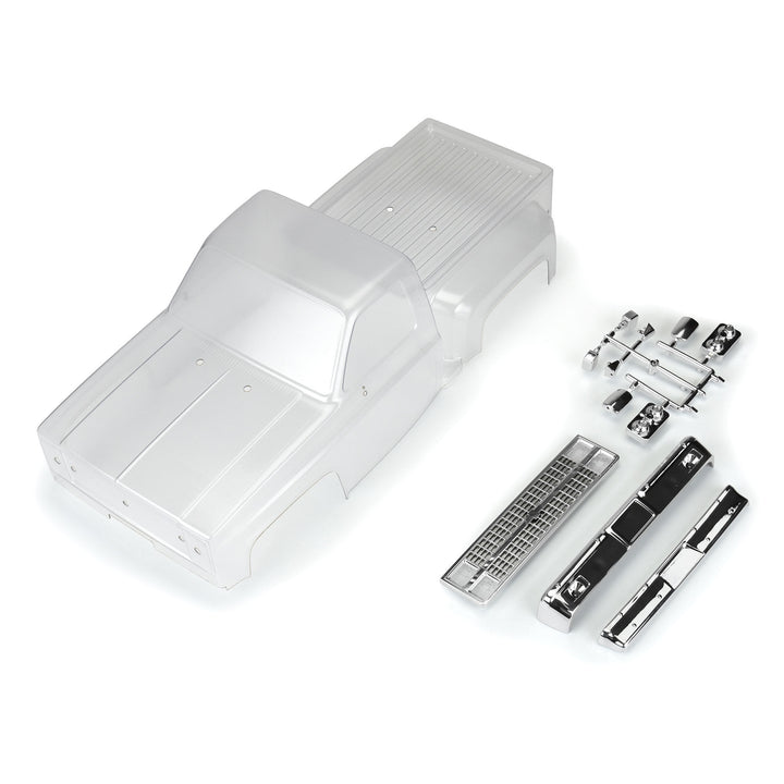 Pro-line Racing 1982 Chevy K-10 Clear Body Set With Scale Molded Accssories PRO360000
