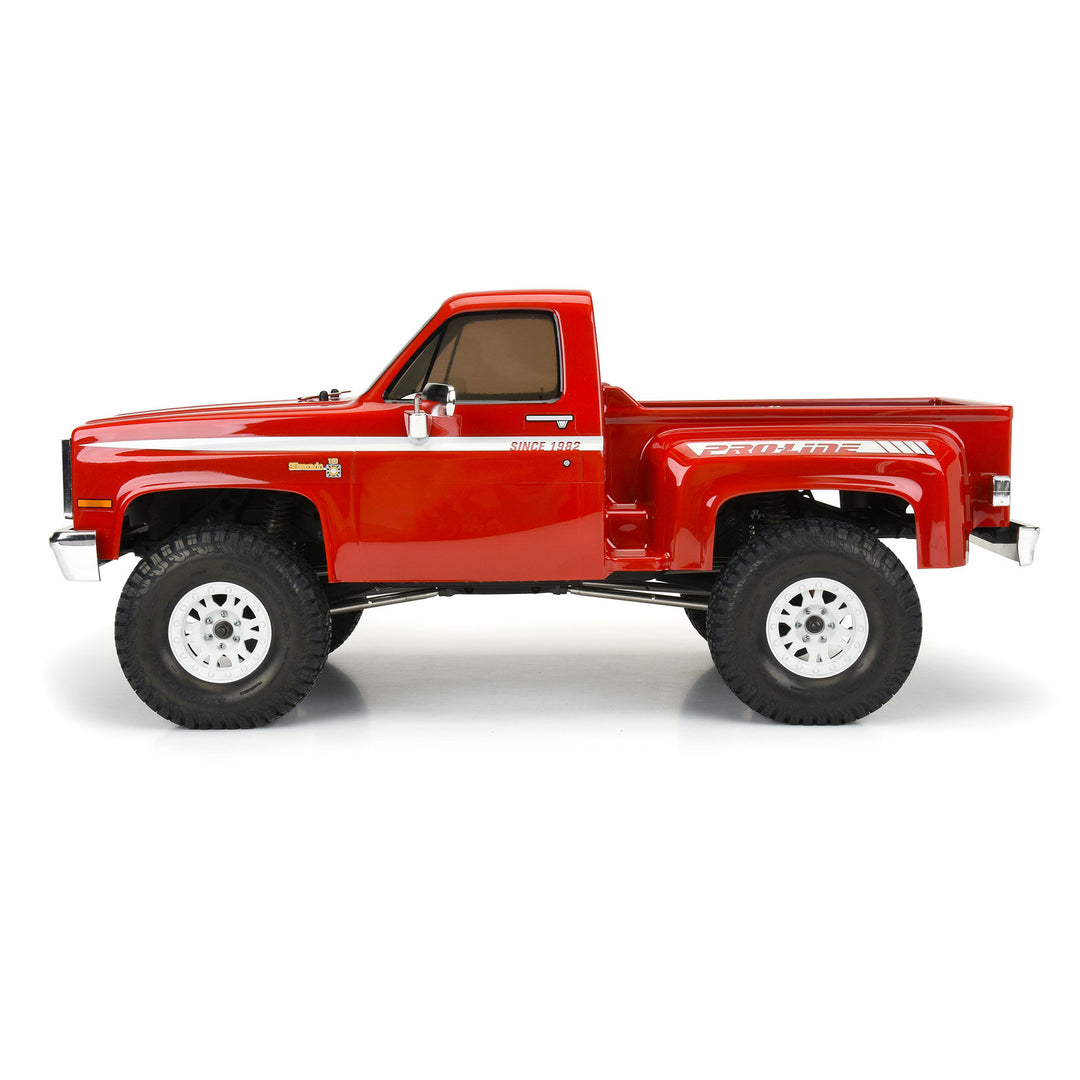 Pro-line Racing 1982 Chevy K-10 Clear Body Set With Scale Molded Accssories PRO360000