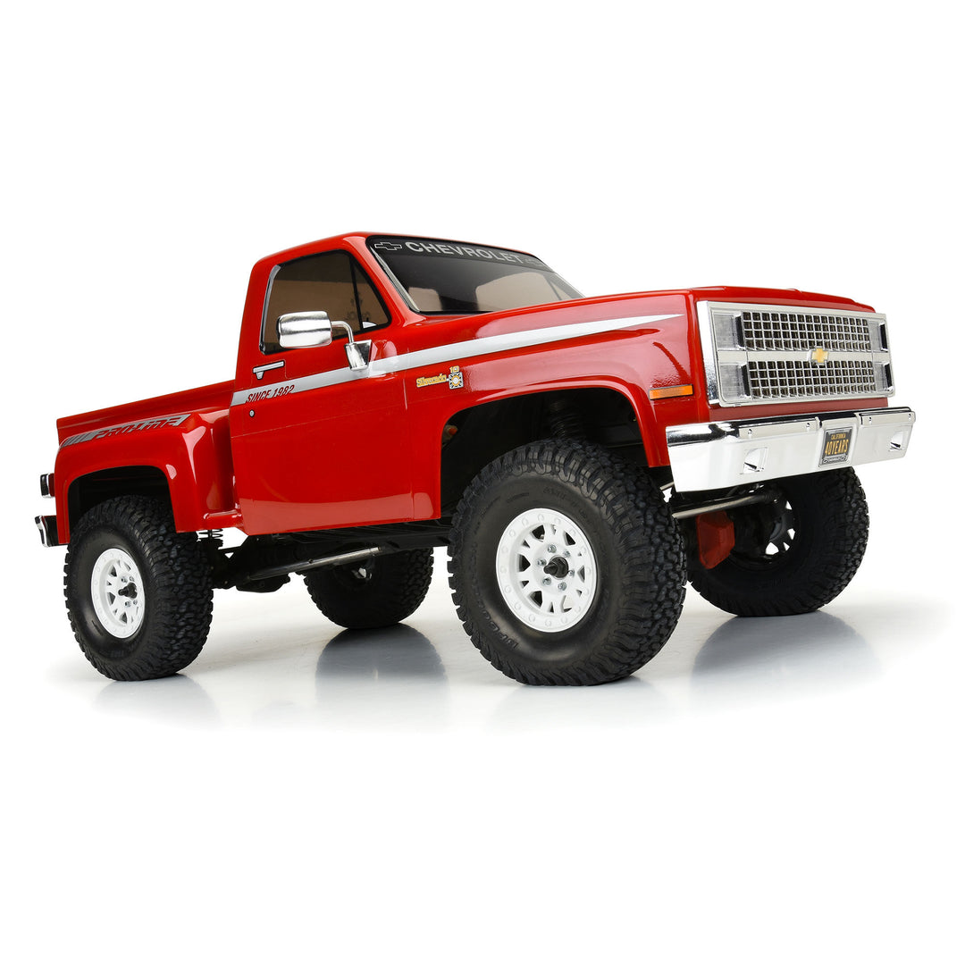 Pro-line Racing 1982 Chevy K-10 Clear Body Set With Scale Molded Accssories PRO360000