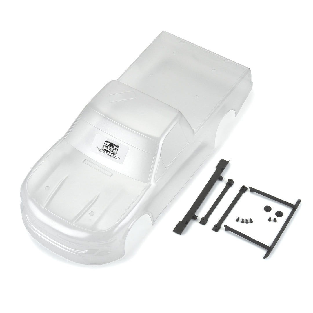 1/12 Pre-Cut 2024 Chevy Silverado Truck Clear Body: Losi NASCAR PRO365300