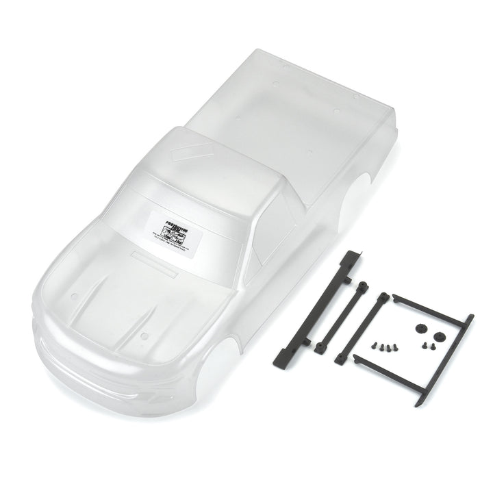 1/12 Pre-Cut 2024 Chevy Silverado Truck Clear Body: Losi NASCAR PRO365300