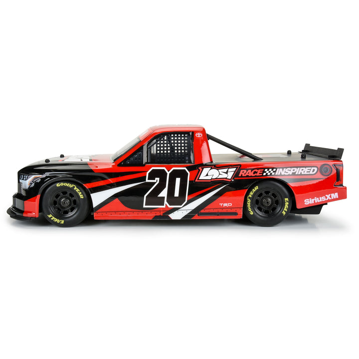 1/12 Pre-Cut 2024 Toyota Tundra Truck Clear Body: Losi NASCAR PRO365500