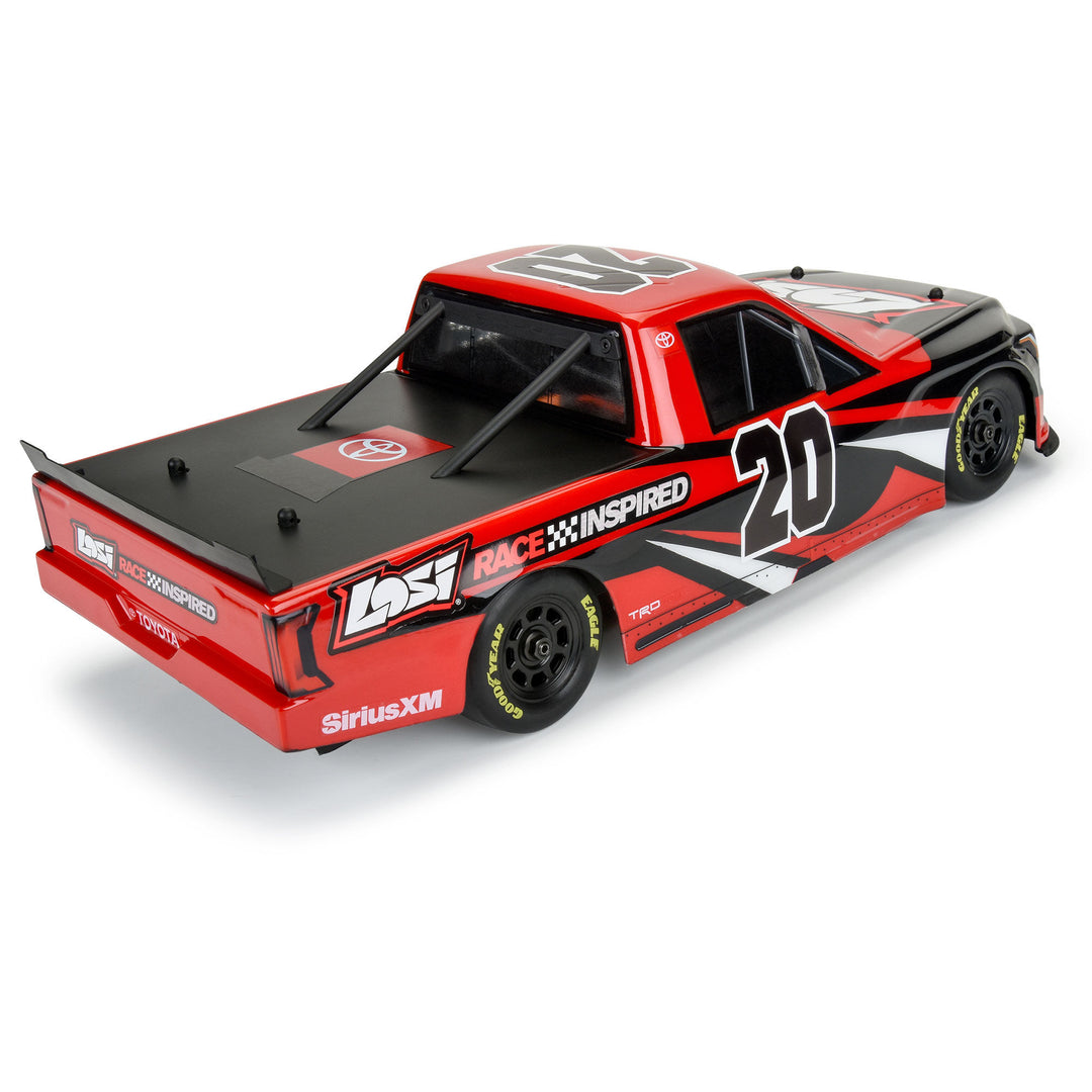 1/12 Pre-Cut 2024 Toyota Tundra Truck Clear Body: Losi NASCAR PRO365500