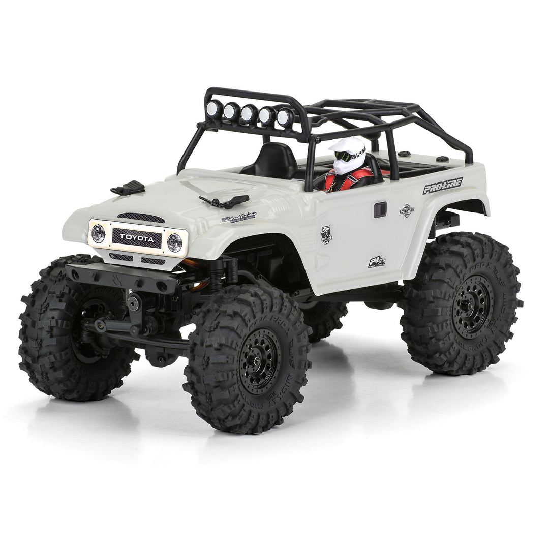 Pro-line Racing 1/24 1979 Toyota Land Cruiser FJ40 Clear Body with Trail Cage: SCX24 PRO366300
