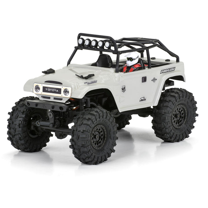 Pro-line Racing 1/24 1979 Toyota Land Cruiser FJ40 Clear Body with Trail Cage: SCX24 PRO366300