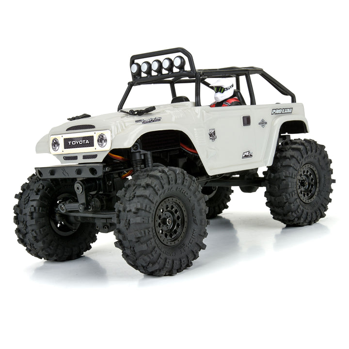 Pro-line Racing 1/24 1979 Toyota Land Cruiser FJ40 Clear Body with Trail Cage: SCX24 PRO366300